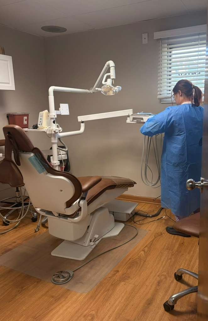 Modern dental treatment room