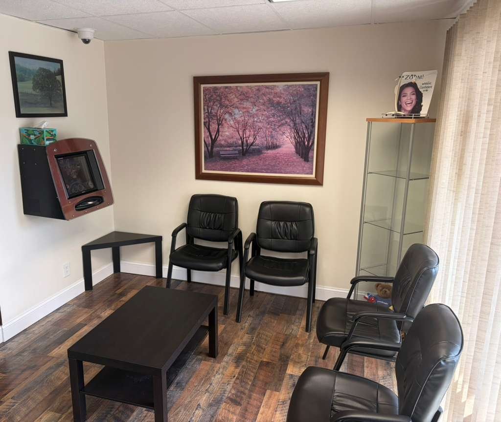 Welcoming patient waiting area